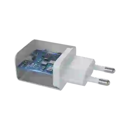 Củ Sạc Nhanh Devia 1 Cổng PD (EU, 20W) Trắng 3